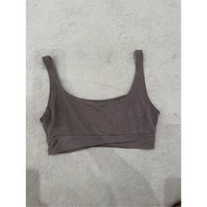 Women’s size M cropped bra top tank